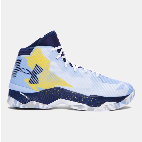 stephen curry shoes 2.5 blue men